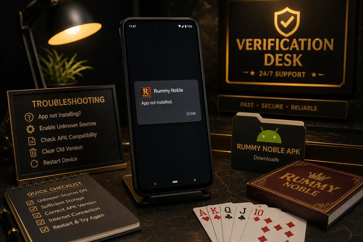 BestRummyBonus APK install and update troubleshooting desk with source signature and storage checks