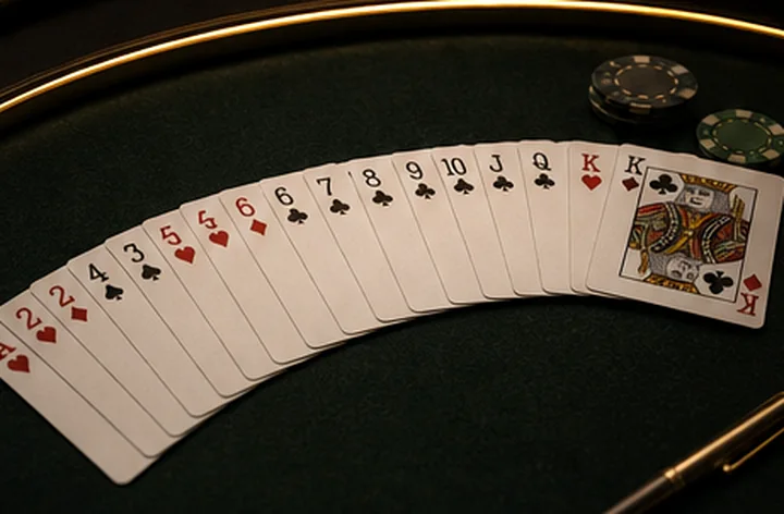 Dark game lobby atmosphere with Rummy cards and warm promotional lighting