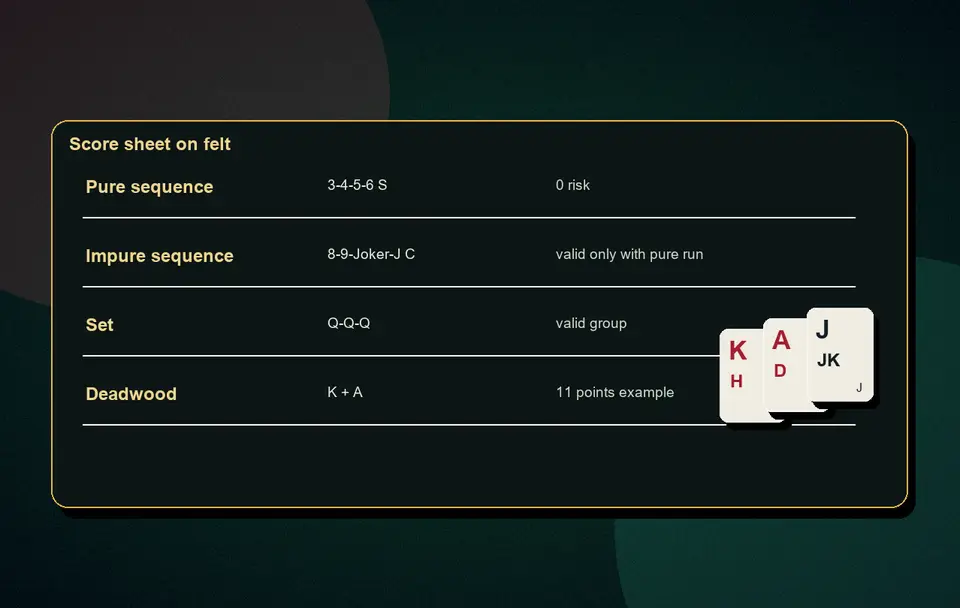 online vs offline Rummy practice Rummy variants and comparisons visual 1 for Indian card game guidance, APK safety, rules, examples and responsible play