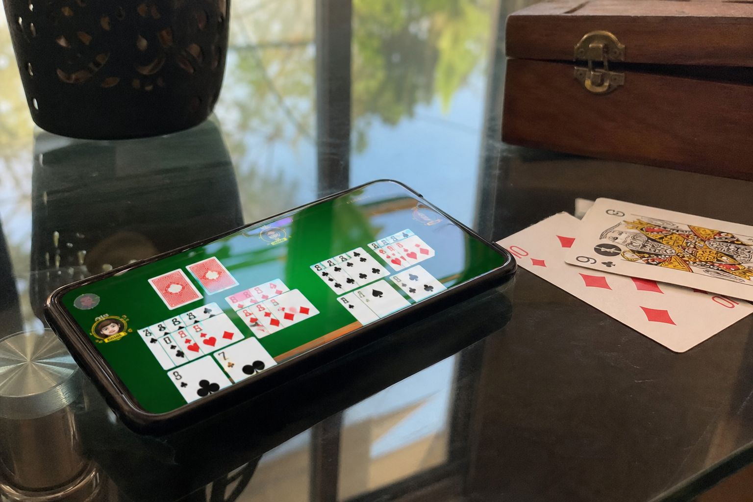Indian Rummy APK install screen used for rules and meld practice