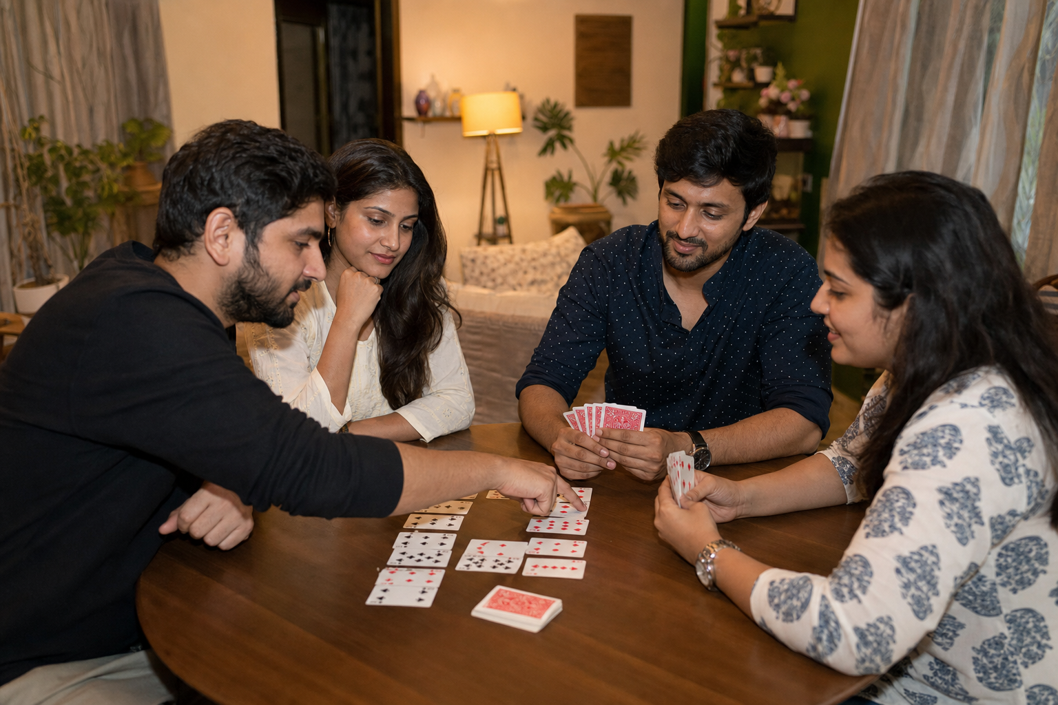 Friends and family tables remain the safest place to learn 13-card Indian Rummy.