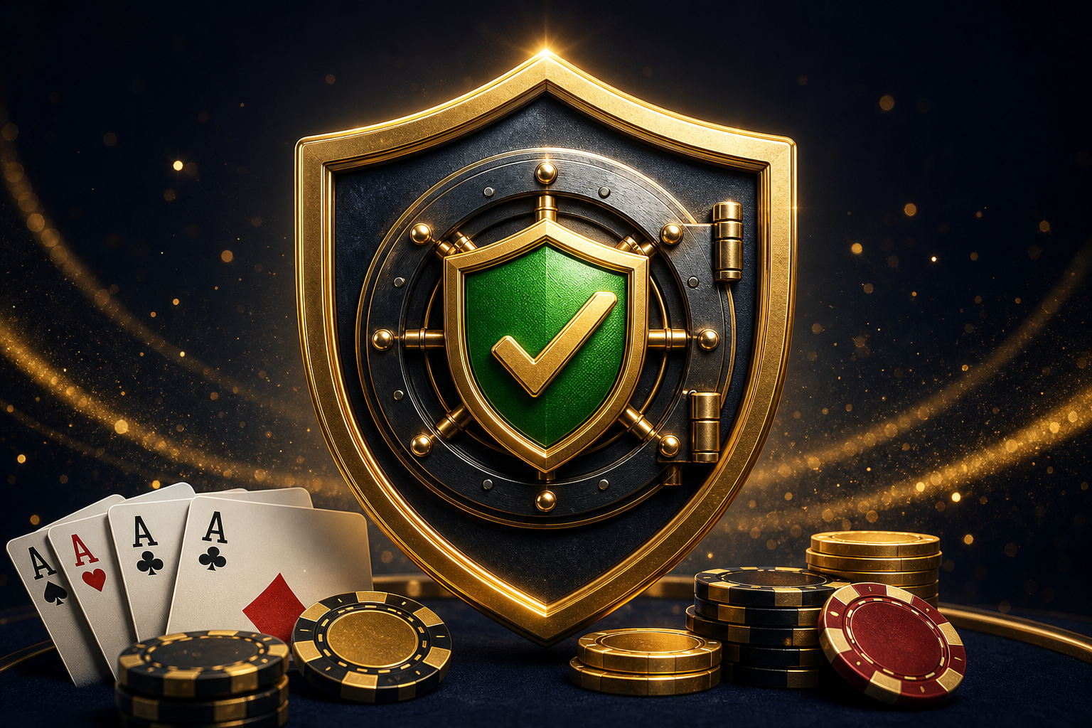 Mobile safety lane with Rummy cards and verified download context
